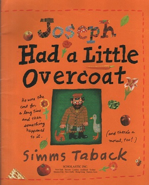 joseph had a little overcoat book joseph had a little overcoat book