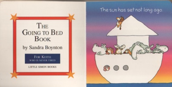 The Going To Bed Book by Sandra Boynton